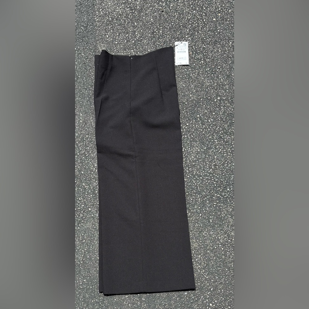 ZARA wide leg | culottes | cropped pants | Black |  Size Large
